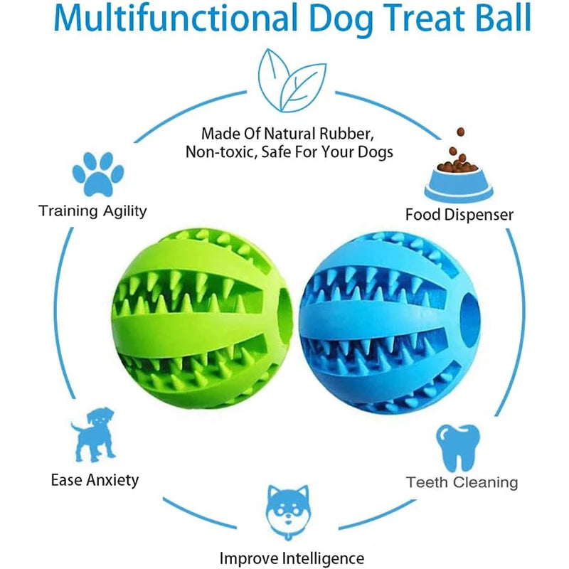 BounceBuddy Durable Chew & Treat Ball